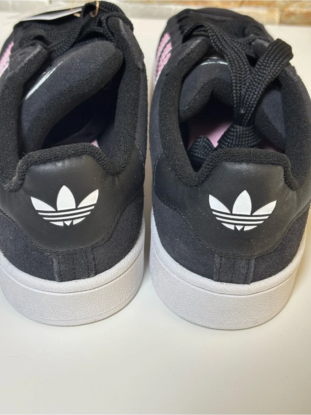 adidas Campus 00s Black Pink Suede Sneakers Y2K Skate Shoes Size 10 NIB